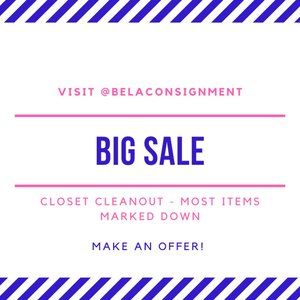 SALE! MOST EVERYTHING MUST GO! MAKE AN OFFER!